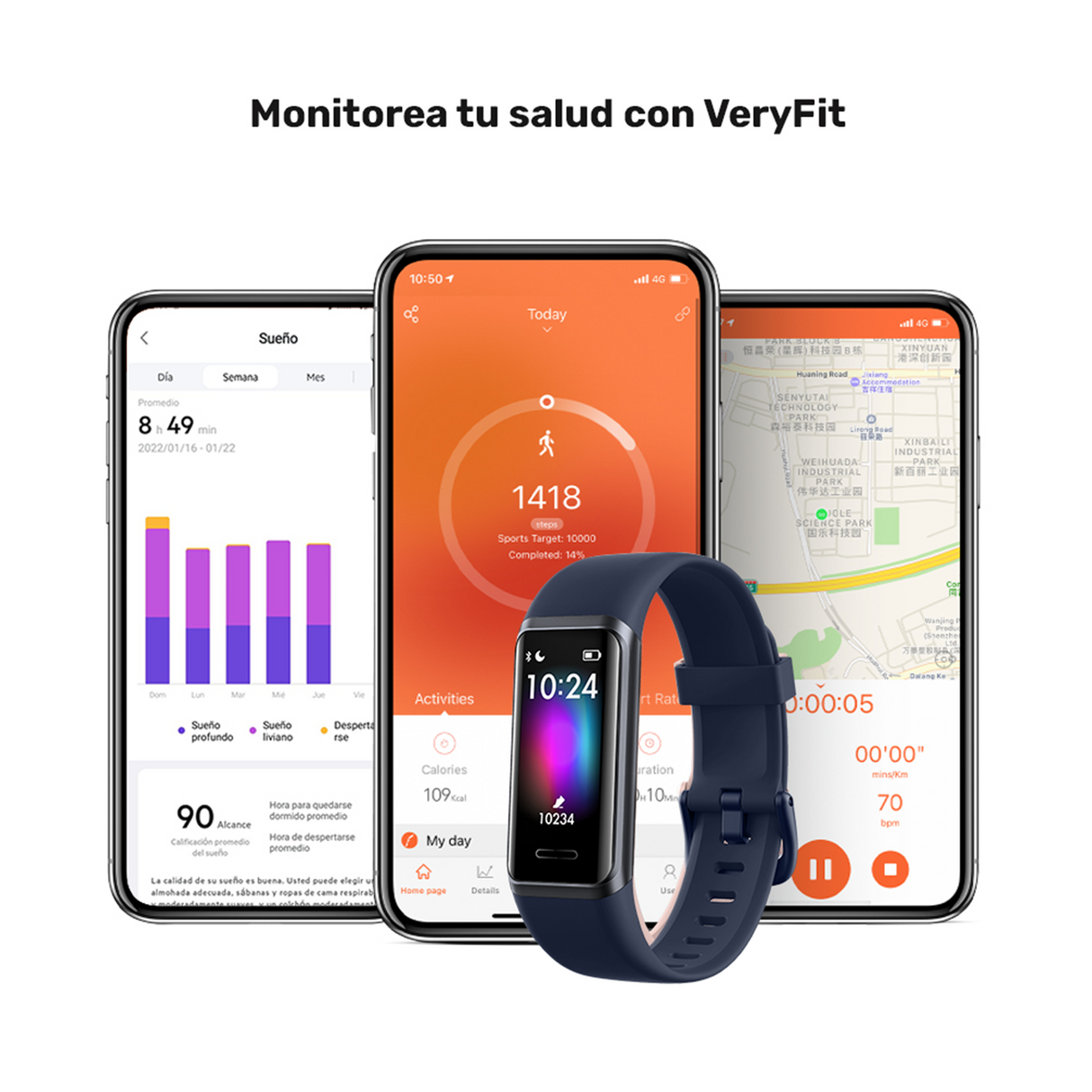 Banda Smartband Lhotse Urban GT Blue