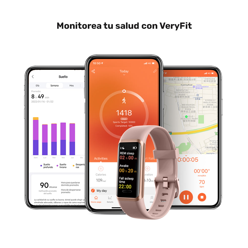 Banda Smartband Lhotse Urban GT Pink