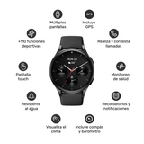 Pack Smartwatch Lhotse Vibe 05 Black + Audífonos Deportivo