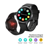 Pack Smartwatch Lhotse Vibe 05 Black + Audífonos Rosado