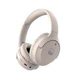 Audifonos Bluetooth Inalambricos Over Ear WavePro Cream