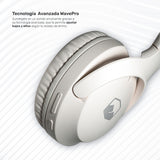 Audifonos Bluetooth Inalambricos Over Ear WavePro Cream