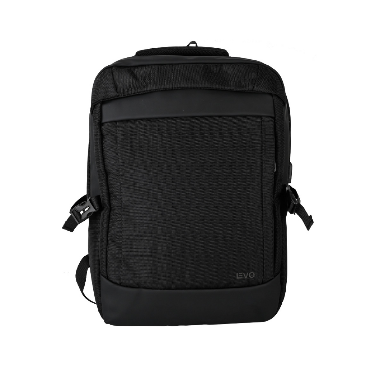 Mochila de viaje Notebook WOLF Negra 15,6" LEVO